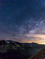 Milky Way Over Longs Peak