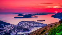 Dubrovnik Croatia Sunset
