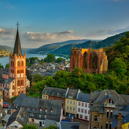 Bacharach Germany and the Rhine River