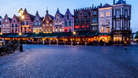 Markt Square at Dusk - Bruges