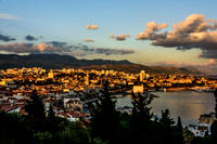 Split at Dusk from View Terrace by Vidilca Cafe
