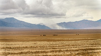 Kazakhstan Landscape and Dust Storm