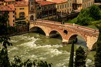 Roman Bridge over Adige River