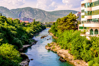 Mostar and the Neretva River