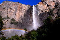 Bridalveil Falls and Rainbow
