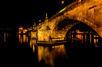 Charles Bridge at Night - Prague
