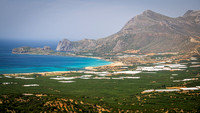 Tiny Beach Pink Sand Area - Northwestern Crete