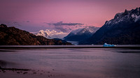 Sunrise on Grey Lake - Torres del Paine National Park - Chile