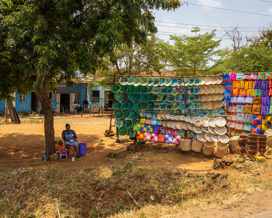 Roadside Street Vendors near Mbuinzau