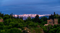 Sierra Nevada Mountains from Granada