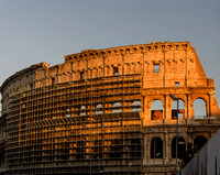 Roman Colosseum at Twilight