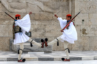 Evzone Military Guarding of the Tomb of the Unknown Soldier - Athens