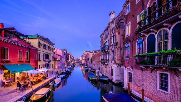 Venice Canal at Dusk