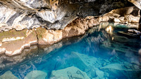 Grjótagjá Thermal Cave near Lake Mývatn.