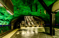Huvudsta Stockholm Subway Station