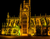 Bath Abbey at Night - Bath, England