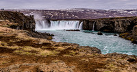 Goðafoss Waterfall and River Skjálfandafljót