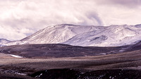 Landscape Scene along Iceland's Ring Road between Mývatn andSeyðisfjörður