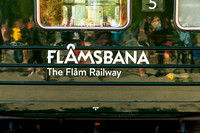 Flåmsbana train in Flam
