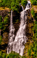 Brekkefossen Waterfall