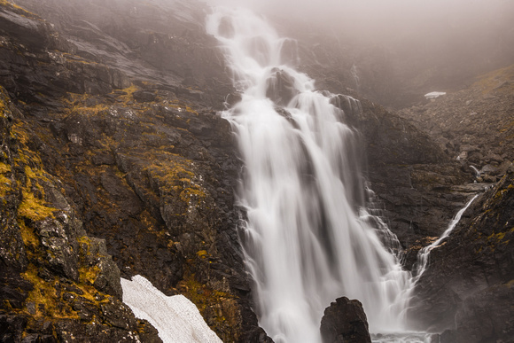 Stigfossen Waterfall in Trollstigen