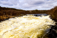 Skoltefossen Waterfall on River Naatamojoki near Neiden