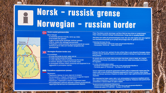 Norwegian - Russian Border Crossing