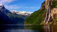 Gjerdefossen Waterfall in Geirangerfjord