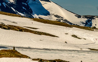 Cross Country Ski Training Area near Fante Steinen Pass