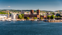 Oslo City Hall from Oslo Harbor