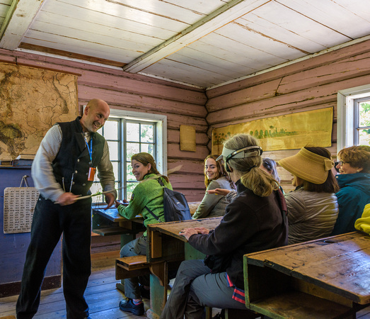 School Session - Open Air Museum in Lillehammer