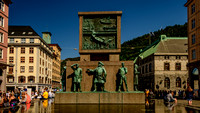 Seafarers' Monument in Torgallmenningen Square