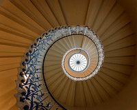 The Tulip Stairs - Queen's House in Greenwich near London, United Kingdom