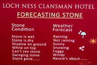 Loc Ness Weather Forecasting Sign
