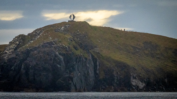 Cape Horn Monument honoring sailors that perished attempting to round Cape Horn