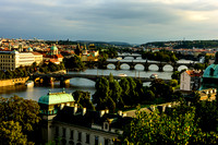 Vltava River and Prague