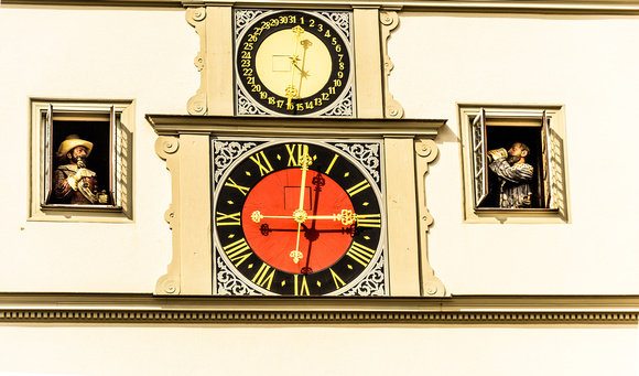 Councilor's Tavern Clock - Rotenburg