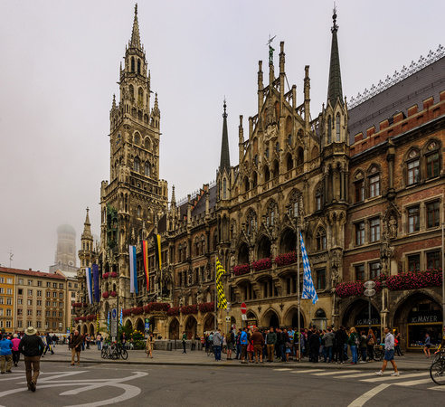 Marienplatz Square and the New Town Hall
