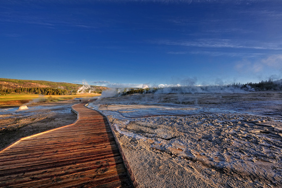 Upper geyser basin